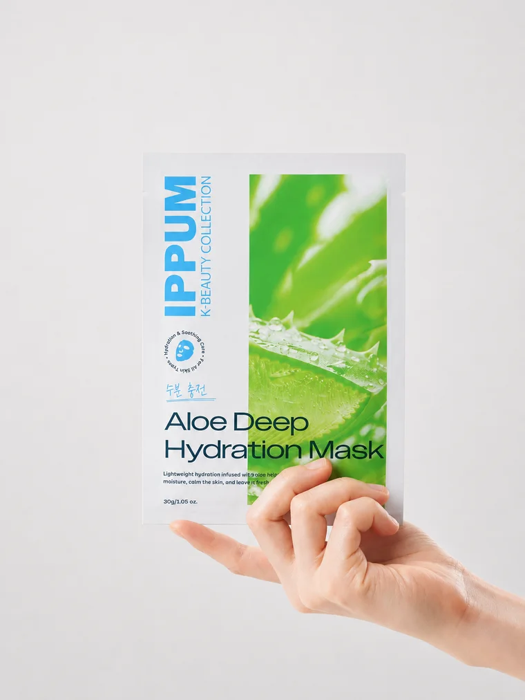 IPPUM 알로에 딥 하이드레이션 마스크